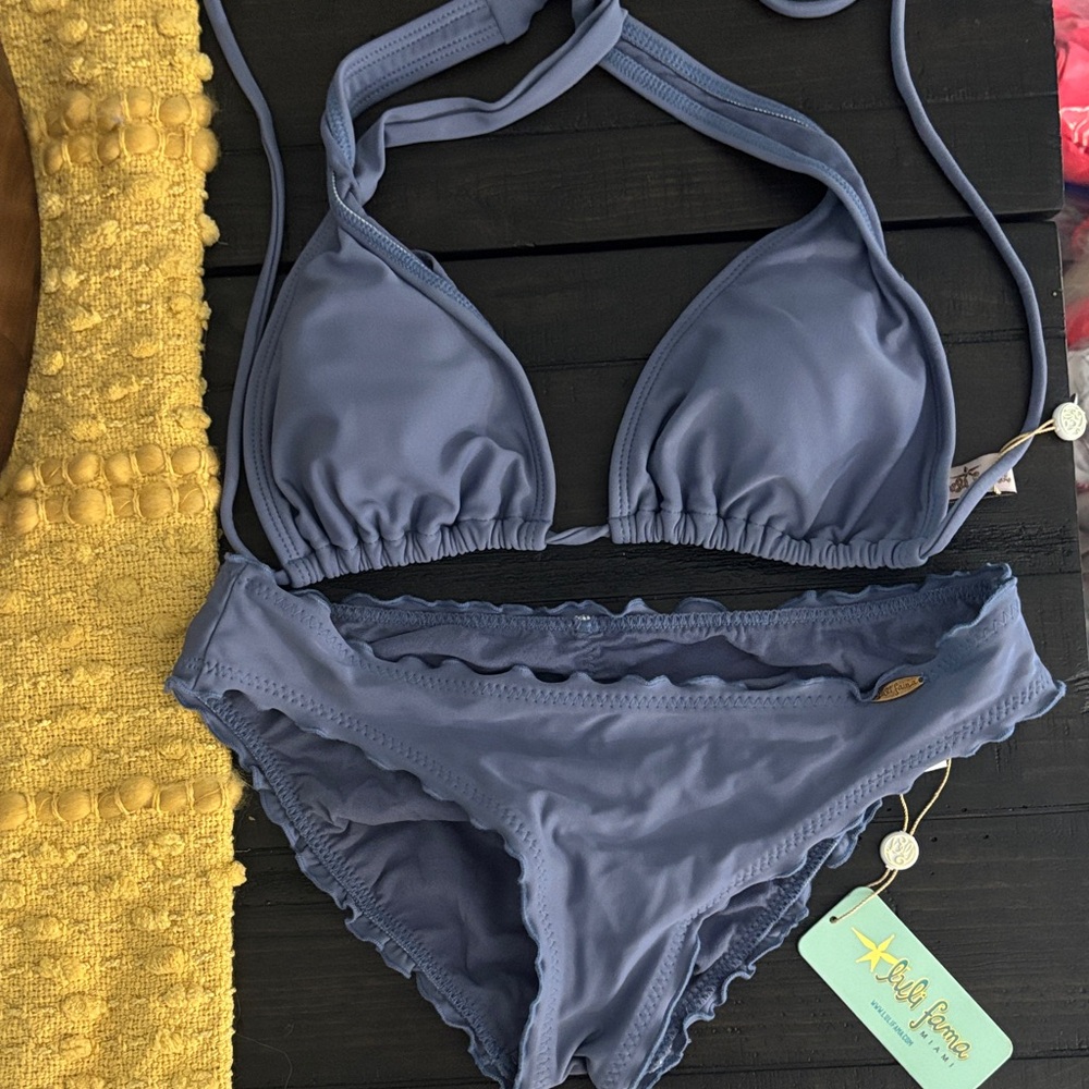 Blue Bikini Set